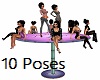 Large Table with Poses 