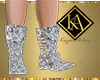 Diamond gogo boots
