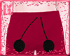 |H| Pompom Shorts Red