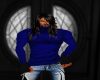 (SR) BLUE TOP+GLOVES