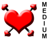 Crossed Heart - Medium