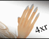 Small Hands Gray Nail