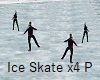 Ice Skate x 4 P