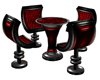 Club Table with 4 Chairs