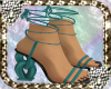Teal Green Heels