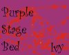 Purple Stage Bed