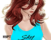 Summer croptop sky