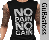 Camiseta No Pain No Gain