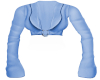 Nina Blue Jacket Top