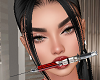 Syringe in the Mouth