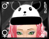 -bump- unisex panda hat