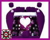 (N) 12/P Bed PurpleHeart