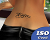 "Tonia" Waist Tattoo