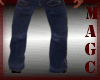 longhorn buckle jeans