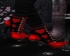 Noelia Red Boots