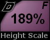 D► Scal Height*F*189%