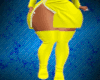 Yellow corset dress