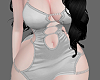 Î±Ï| Silver Chain Dress