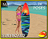 Surfboard Multi Poses MF