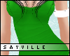 S. Sketti Tank- Green
