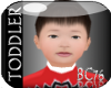 Lao Toddler Winter Red