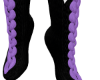 SB B/D Purple Long Socks