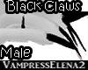 Long Black Male Claws