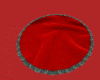 Red Round Rug