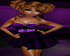 Lil Ladies purple dress
