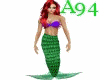 Mermaid green tail 3