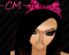 -CM-Pink Leopard HairBow