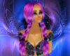romantic braids purple
