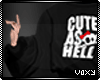 Hell Cute Crop Hoodie