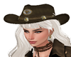 MM COWGIRL HAT BROWN