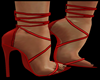 ♡ Merlin Sandals Red