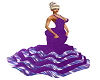 Purple Evening Gown XXL