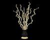 Black/Gold Spin Vase