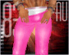 *P* pink sport pants