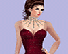 Star Red Gown