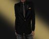 ~S~Gold/Blck Suit Jacket
