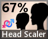 Head Scaler 67% F A