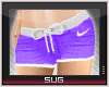 Sug* Purple N*k3 Shorts