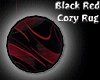 Black & Red Cozy Rug