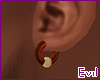 [EM] Wooden Big EarringL