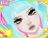 . cyan pigtails | mizu