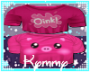 (K) Kids Piggy Tee Shirt
