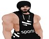 Sport Gym BLack Hoddie