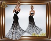 AD! Black Feather gown