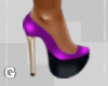 T l Lea Purple Heel