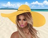 Beach Baby Yellow Hat